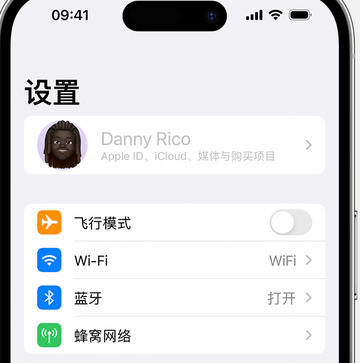 江岸appleID维修服务iPhone设置中Apple ID显示为灰色无法使用 