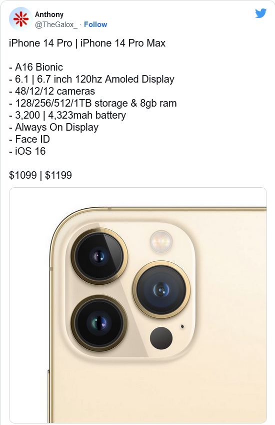 江岸苹果14维修分享iPhone 14全系涨价 
