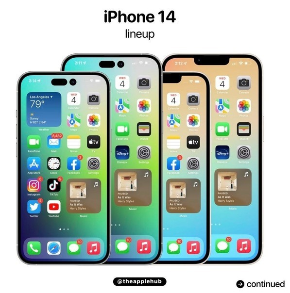 江岸苹果14维修分享iPhone 14全家福 