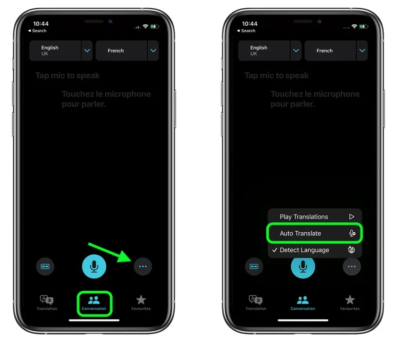江岸苹果手机维修分享iOS 15 “翻译” App 新改进 