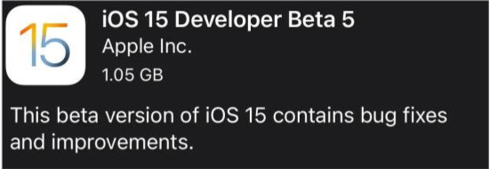 江岸苹果手机维修分享如何升级到iOS15.0 beta5 