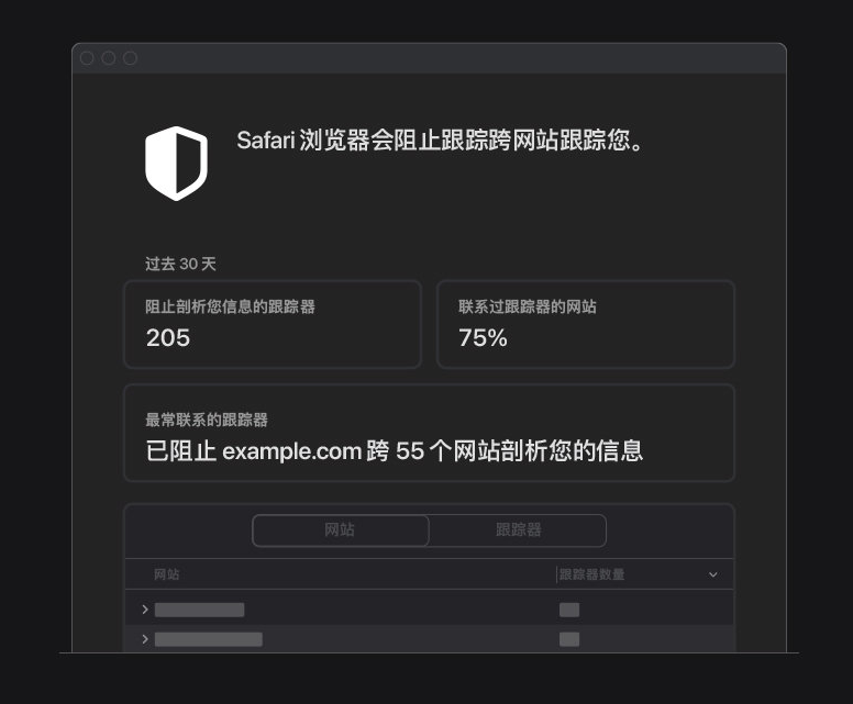 江岸苹果手机维修分享如何在 Safari 浏览器中查看和打开隐私报告 